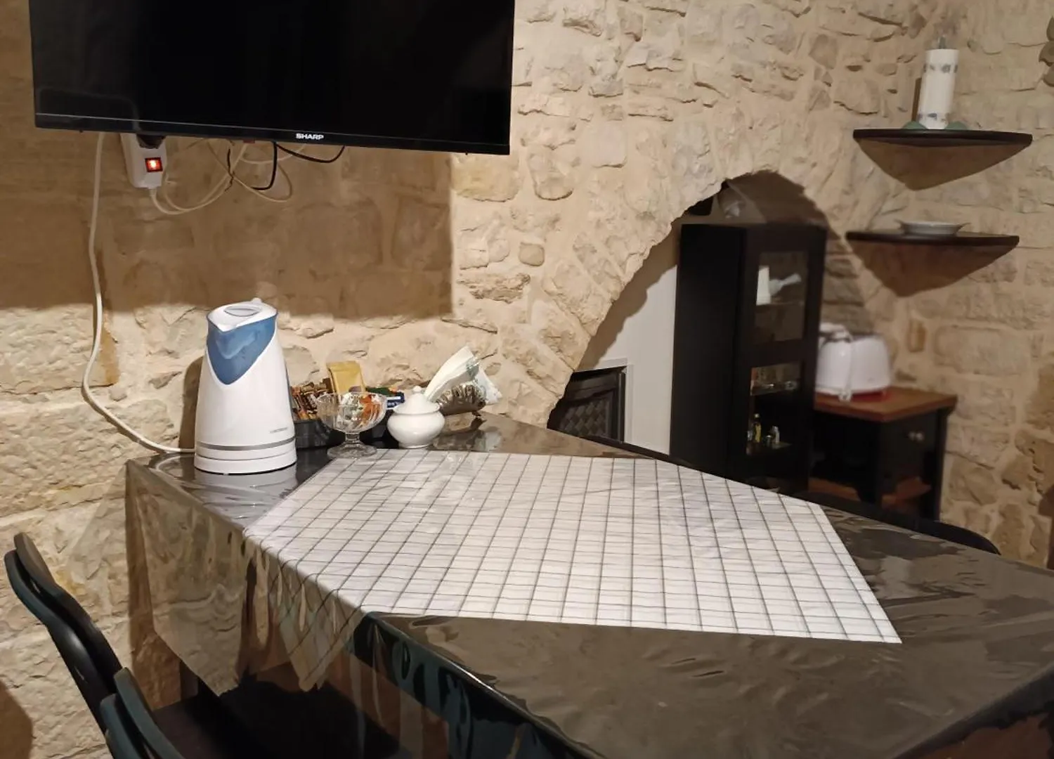 Unique White Stone Studio Giovinazzo Apartment